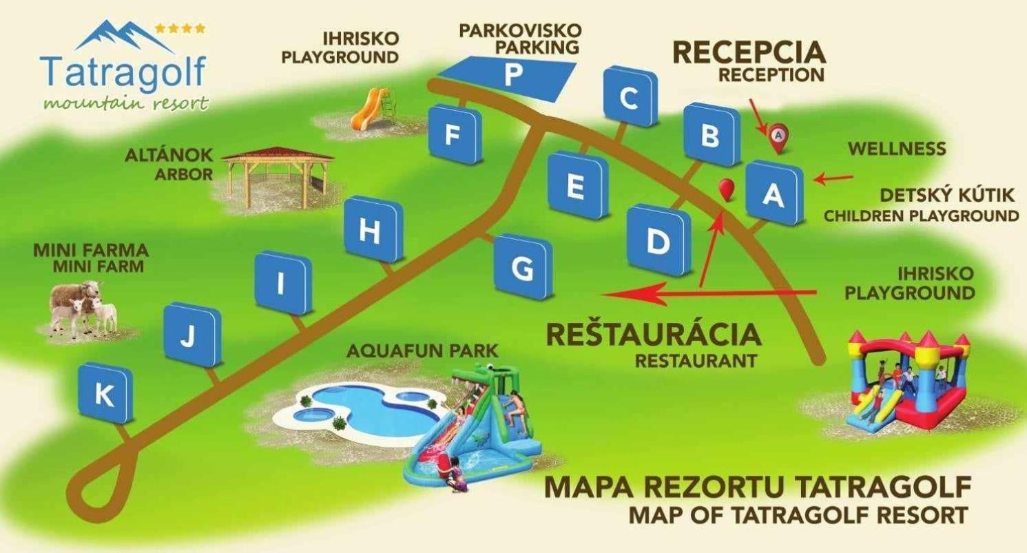 Tatry Panorama Apartmany Tatragolf Tatranská Lomnica Εξωτερικό φωτογραφία